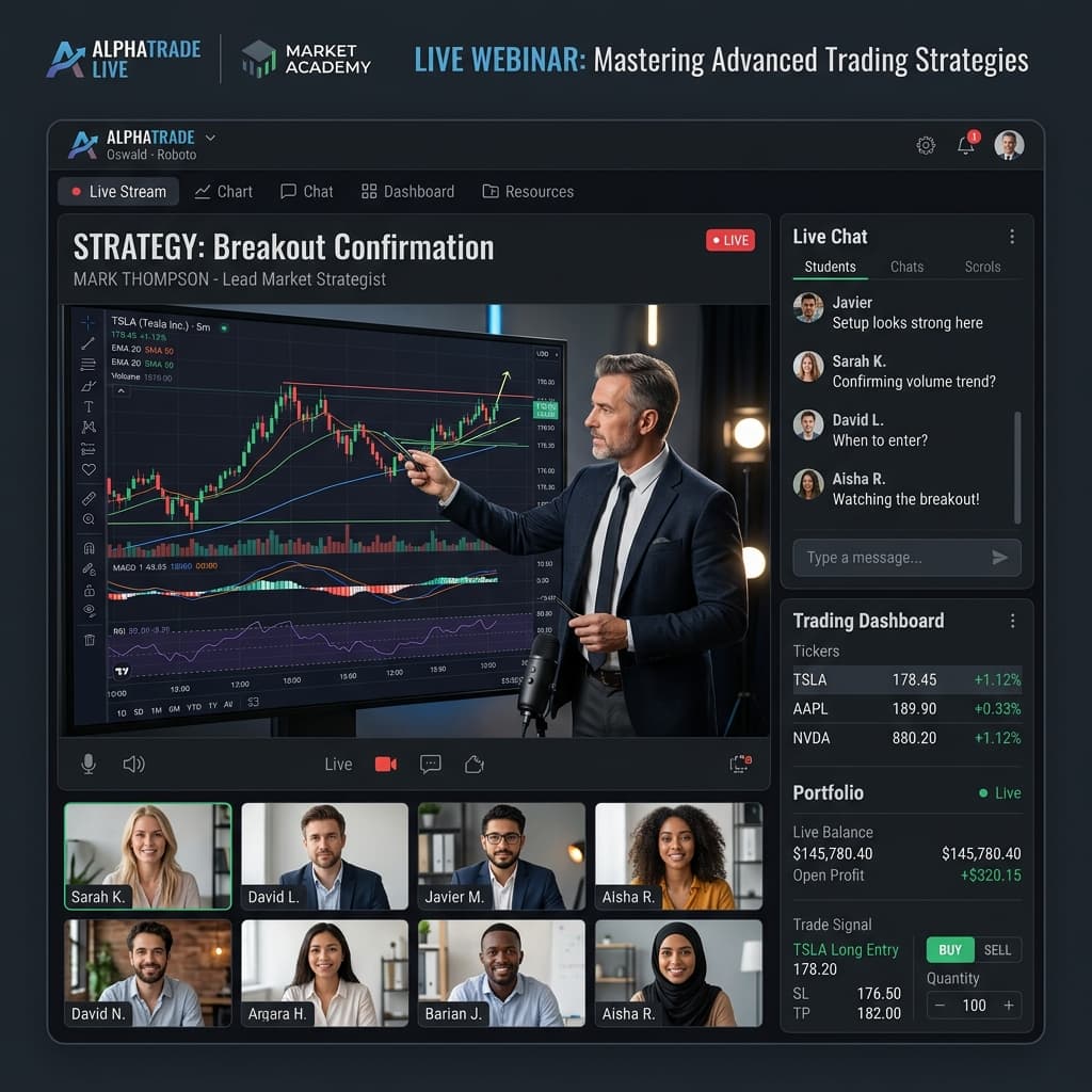 Online trading classes webinar preview